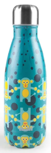 Ibili Fém termo kulacs gyerekeknek 350ml ZOO 758435i termosz palack állatkertes