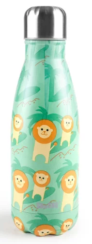 Ibili Fém termo kulacs gyerekeknek 350ml ZOO 758435i termosz palack állatkertes