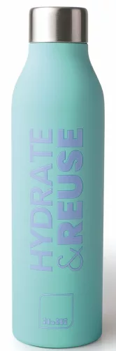 Ibili Fém termo kulacs 500ml Hydrate & Reuse 774959 termosz palack