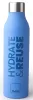 Ibili Fém termo kulacs 500ml Hydrate & Reuse 774959 termosz palack