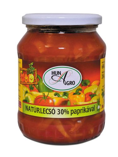 Hunagro Natur Lecsó 720 ml