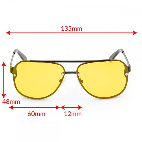 TrueDark® Daywalker Tran Bel-Air Aviator nappali, kékfény blokkoló napszemüveg