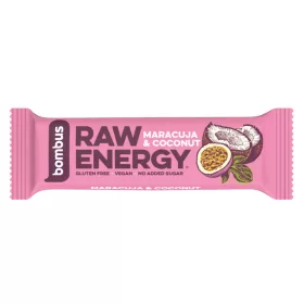 Bombus Maracuja-kókusz nyers szelet 50g