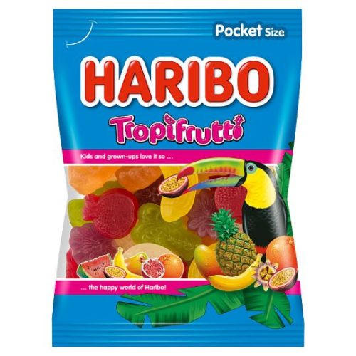 Haribo Tropifrutti trópusi gyümölcs ízű gumicukor 100 g