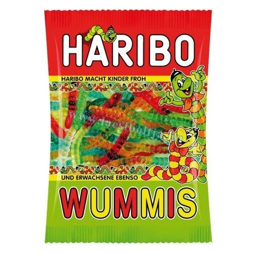 Haribo Wummis gumicukor kukacok 100 g