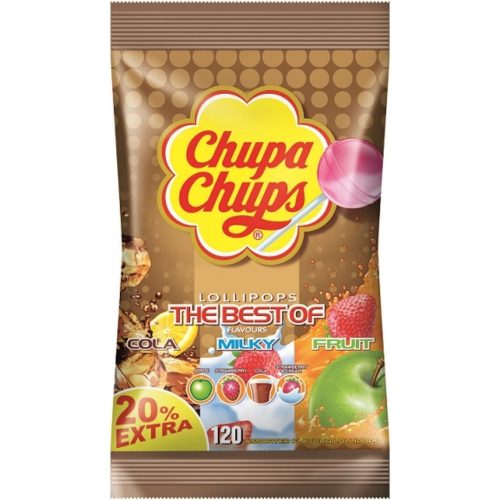 Chupa Chups Best of nyalóka 120 x 12 gr.