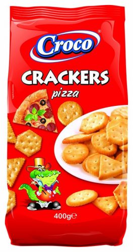 Croco Kréker 400 gr. Pizza