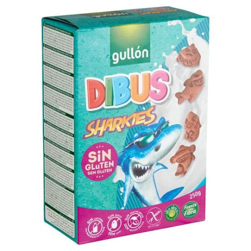 Gullón Dibus gluténmentes reggelizőkeksz 250 g