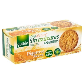 Gullon cukormentes Digestiva Avena zabpelyhes keksz 410g