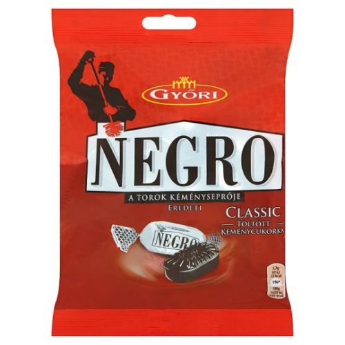 Győri Negro Classic töltött keménycukorka 159 g