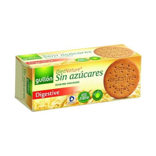 Gullon cukormentes Digestiva Avena korpás keksz 400g