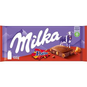 Milka Táblás 100 gr.  Daim