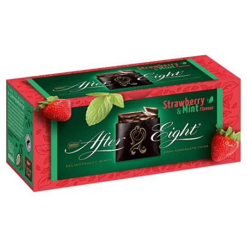 After Eight étcsokoládé lapocskák eperízű mentolos töltelékkel 200 g