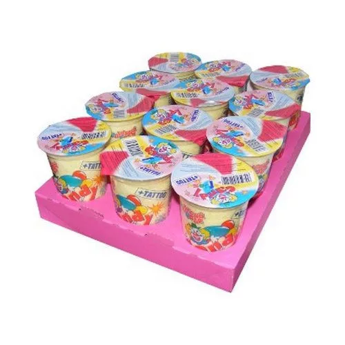 Vattacukor 500 ml. Tutti-Frutti 20 Gr.