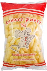 Traccsparti extrudált sós kukoricapehely 75 g