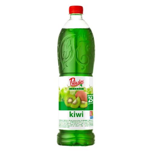 Pölöskei kiwi ízű szörp cukorral és édesítőszerrel 1 l