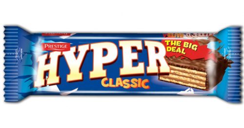 Hyper Classic Kakaós bevonatba mártott kakaó krémmel töltött ostya 55G