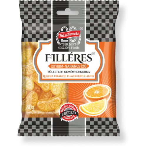 Filléres Cukor 80 Gr. Citrom-Narancs