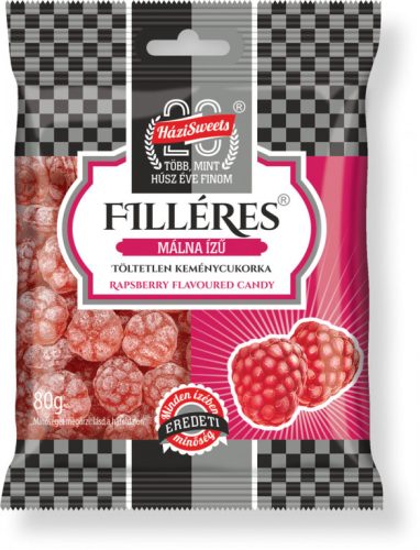 Filléres keménycukor málna 80g