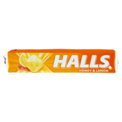 Halls citromízű, mézes, töltetlen keménycukorka 33,5 g