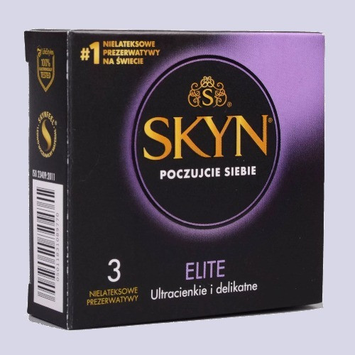 LifeStyles Skyn Elite latexmentes óvszer 3 db