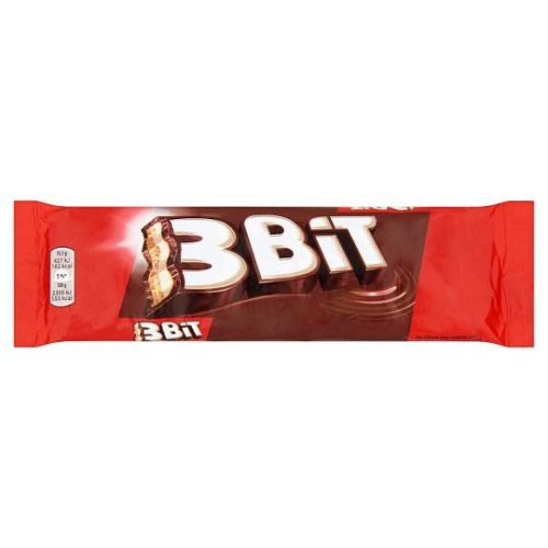 3Bit tejcsokoládéval bevont keksz szelet tejes töltelékkel 46 g