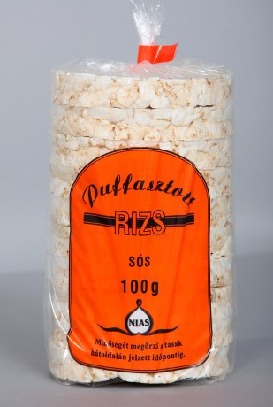 Nias puffasztott rizs sós 100 g