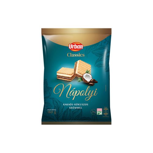 Urban Classics nápolyi kakaós-kókuszos krémmel 160 g