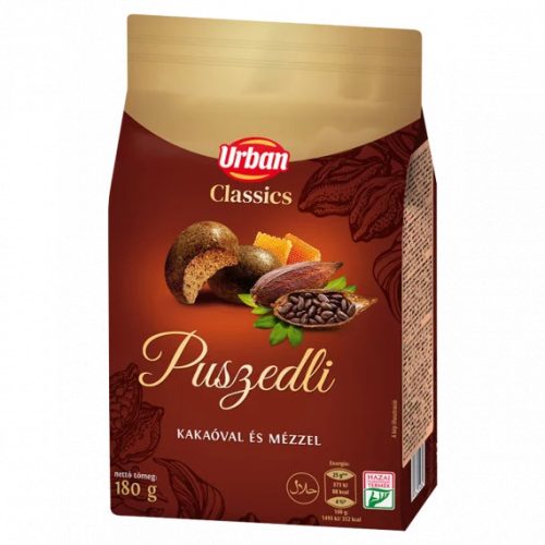 Urban Classics puszedli mézzel, kakaós 180 g