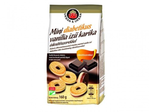 Urbán diabetikus Mini vaníliás karika 160 g