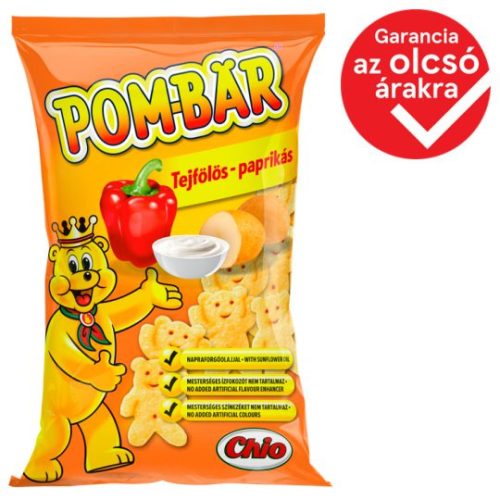 Pom-Bär tejfölös-paprikás burgonyasnack 50 g