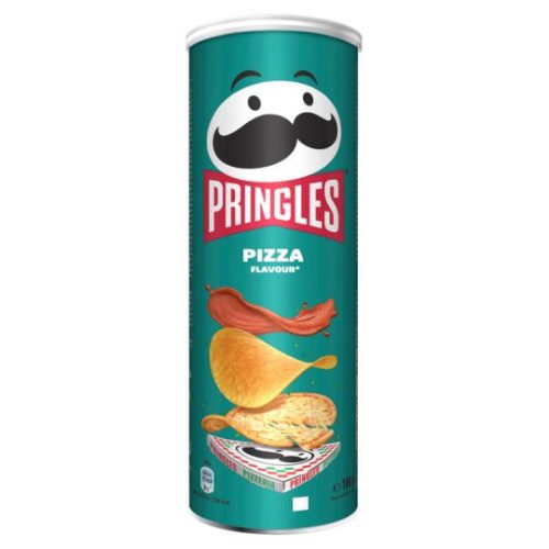 Pringles pizzás ízesítésű snack 165 g