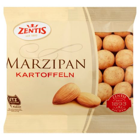 Zentis kakaóporral bevont marcipán burgonya 100 g