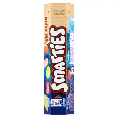 Smarties tejcsokoládé drazsé cukorbevonattal 38 g