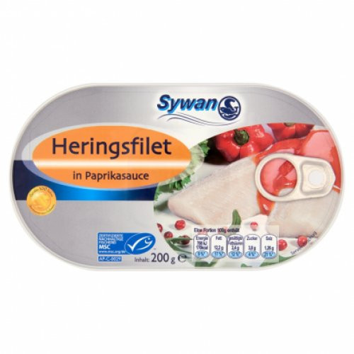 Sywan heringfilé paprikás szószban 200 g