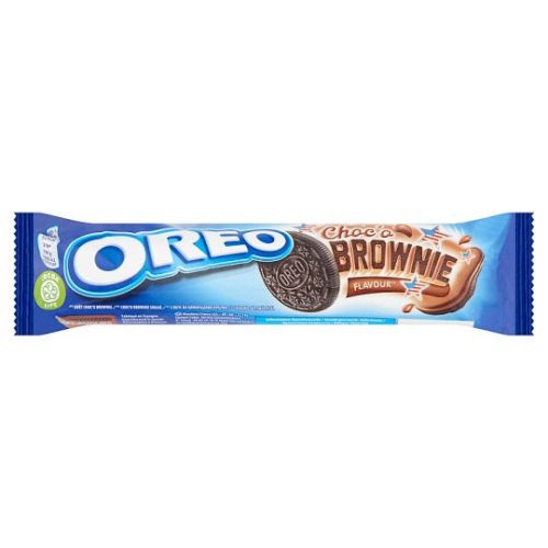 Oreo Choc'o Brownie kakaós töltelékkel töltött kakaós keksz 154 g