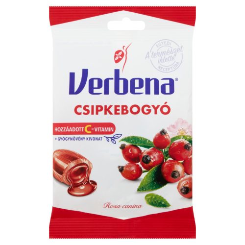 Verbena cukorka csipkebogyó 60 g