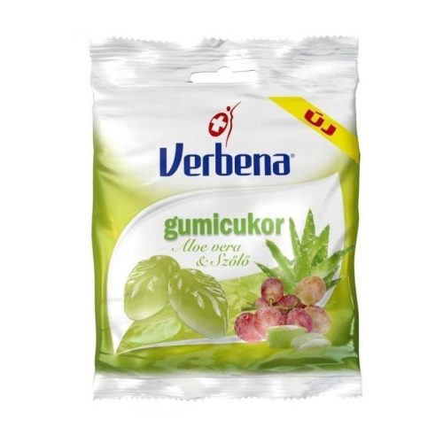 Verbena gumicukor aloe vera-szőlő 60 g