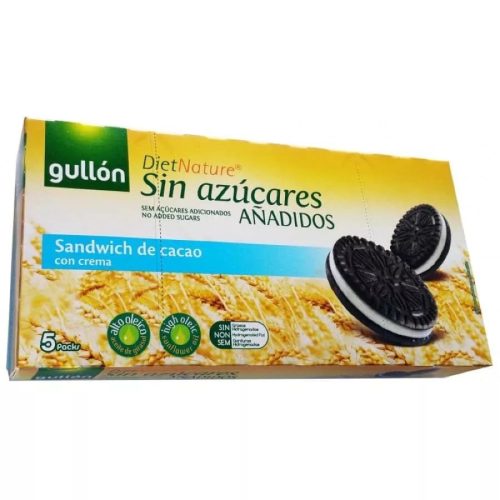 Gullon Anadidos Kakaós keksz 210 Gr.