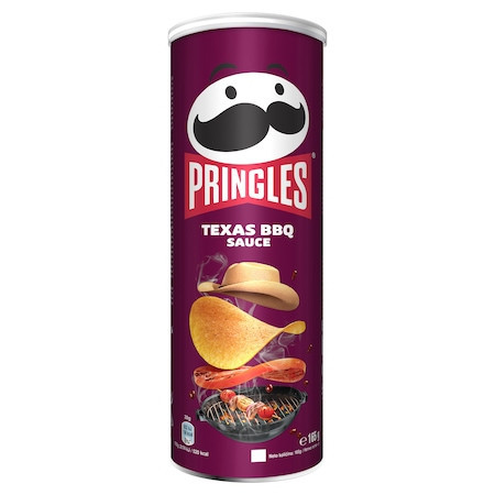 Pringles barbecue ízesítésű snack 165 g