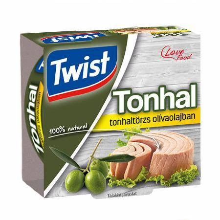 Twist Tonhaltörzs Olívaolajban 160 gr 