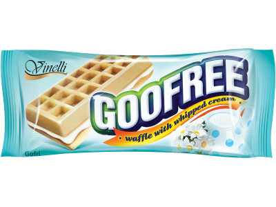 GooFree tejszínes krémmel töltött gofri 50 g