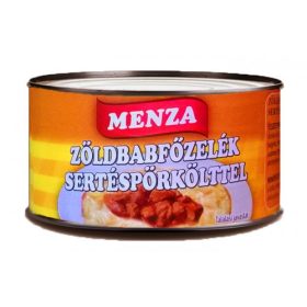 Menza Zöldbabfözelék Pörkölttel 400 gr.