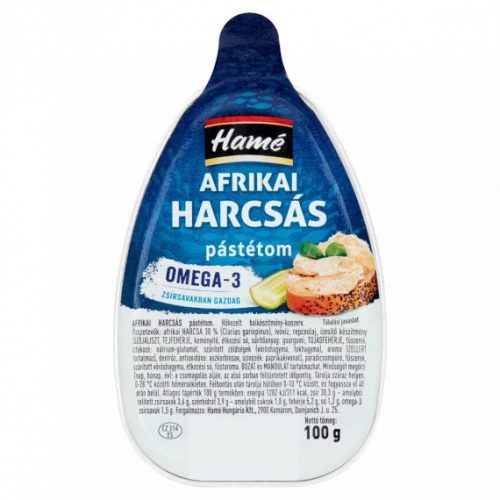 Hame Afrikai Harcsa Pástétom 100 Gr.