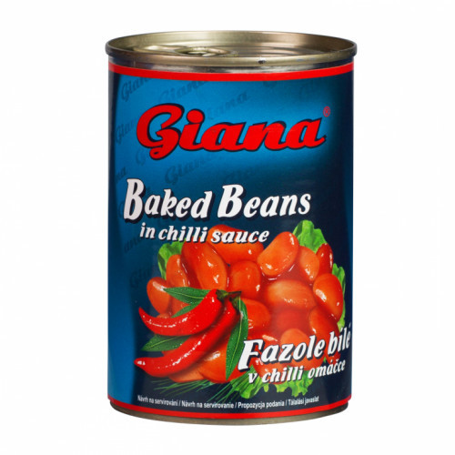 Giana Fehérbab Chilis Szószban konzerv 425 ml