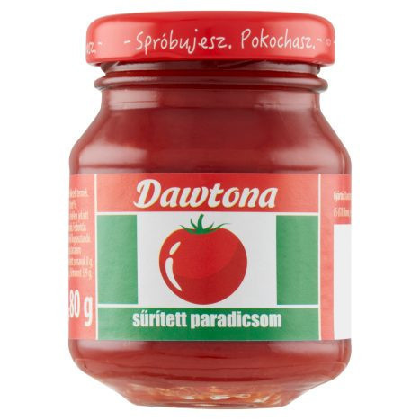 Dawt. Süritett paradicsom 80 gr. Üveges