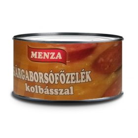 Menza Sárgaborsófőzelék Kolbásszal 400gr
