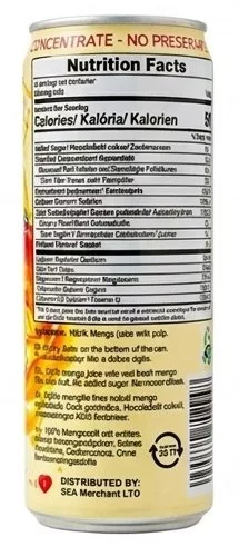 Juma Juice 100% Mangólé friss mangó darabokkal 320ml DRS