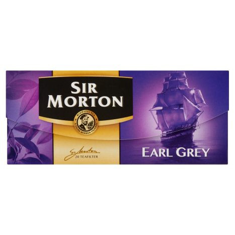 SIR MORTON EARL GREY FEKETE TEA KEVERÉK BERGAMOTT ÍZESÍTÉSSEL 20 FILTER 30 G