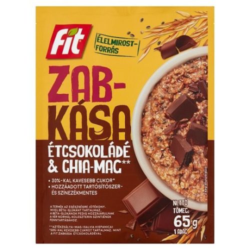 Fit Reggeli Zabkása 65 gr. CHIA-ÉT